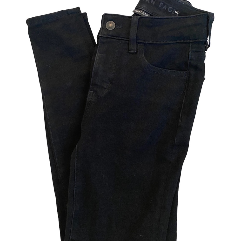 American Eagle Black high rise stretch Jeans
